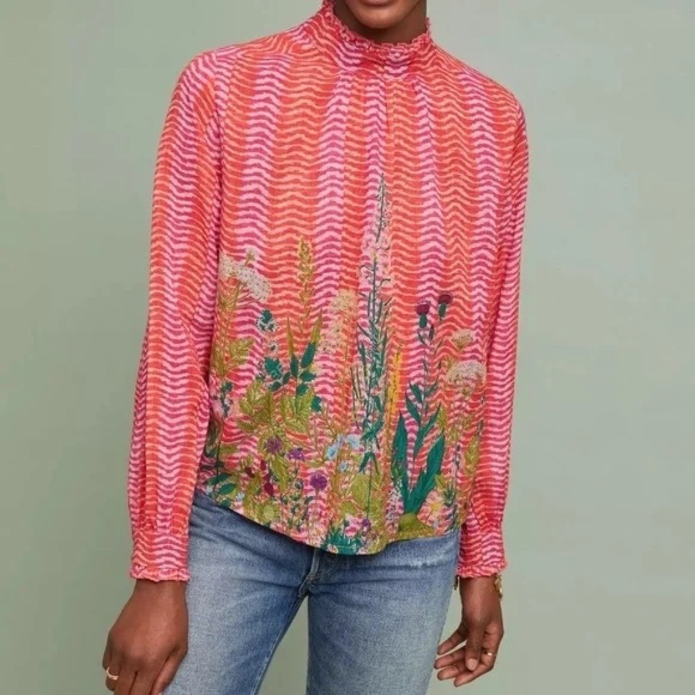 Anthropologie Annona Blouse, Size Medium